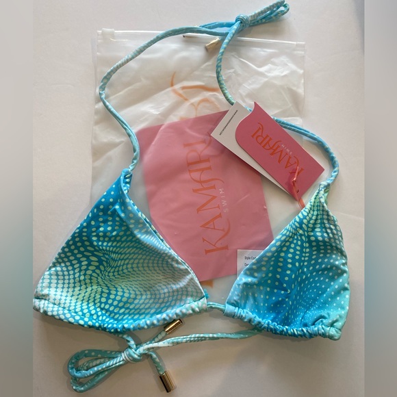 Kamari Swim Arctic Triangle Bikini Top - Picture 3 of 4
